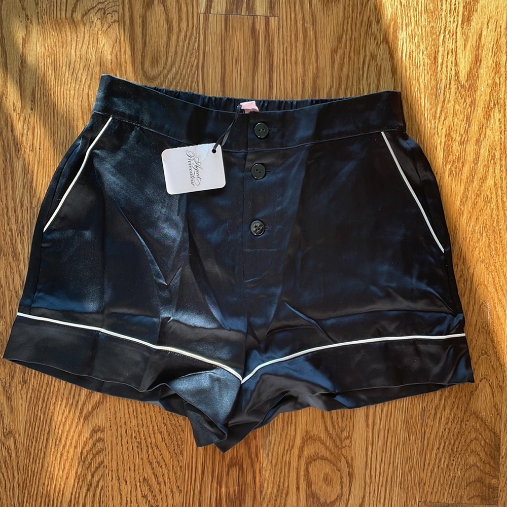 NEW WITH TAGS Agent Provocateur Kassidie Pyjama Shorts in Black (Size Small)